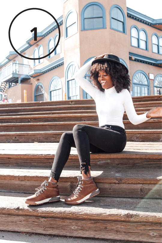 Hiking boot best sale outfit